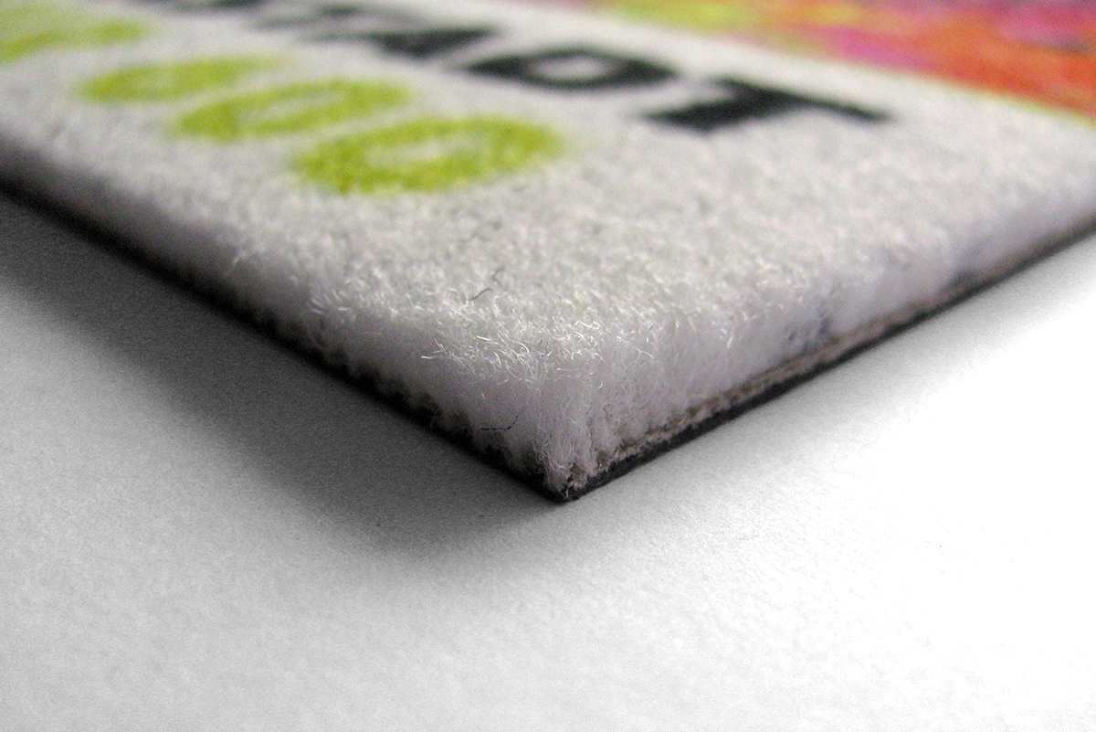 Velour carpet — surface detail
